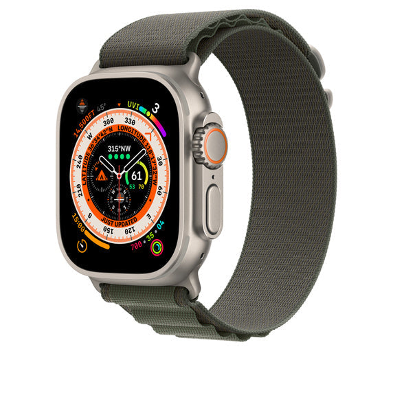 Compatible with Apple Watch Band 49mm Green Alpine Loop