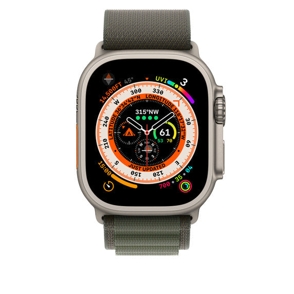 Compatible with Apple Watch Band 49mm Green Alpine Loop