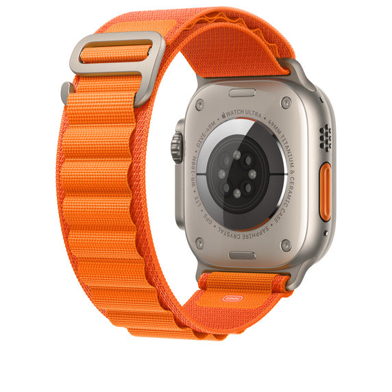 Compatible with Apple Watch Band 49mm Orange Alpine Loop