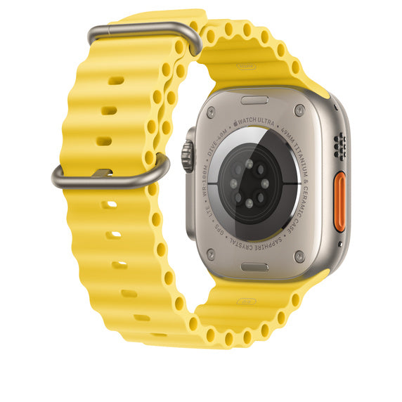 Compatible with Apple Watch Band 49mm Yellow Ocean Band