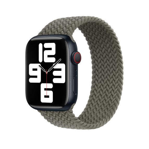 Compatible with Apple Watch Band 41mm Olive Braided Solo Loop