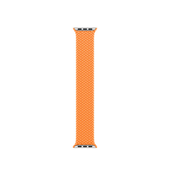 Compatible with Apple Watch Band 41mm Bright Orange Braided Solo Loop