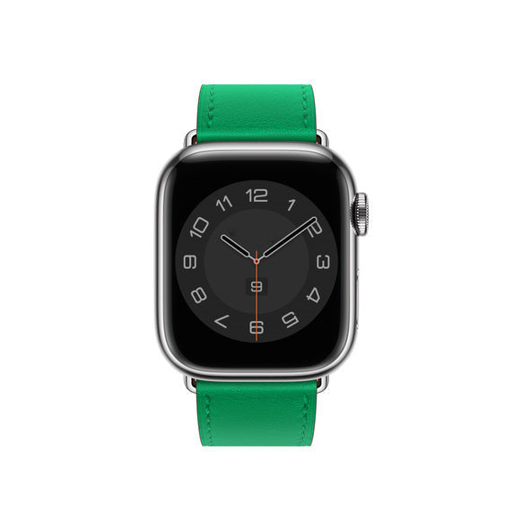 Compatible with Apple Watch 41mm/45mm Bambou Swift Leather Single Tour