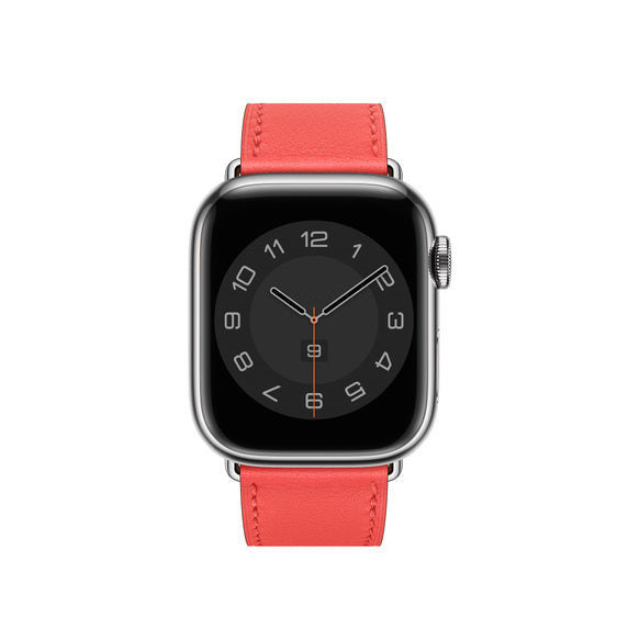 Compatible with Apple Watch 41mm Rose Texas Swift Leather Single Tour