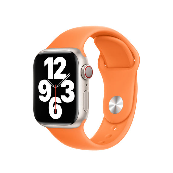 Compatible with Apple Watch Band 41mm Bright Orange Sport Band