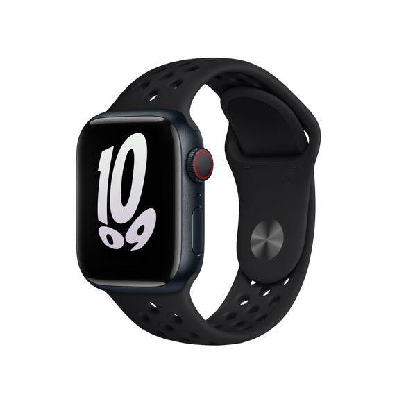 Compatible with Apple Watch Band 41mm Black/Black Sport Band