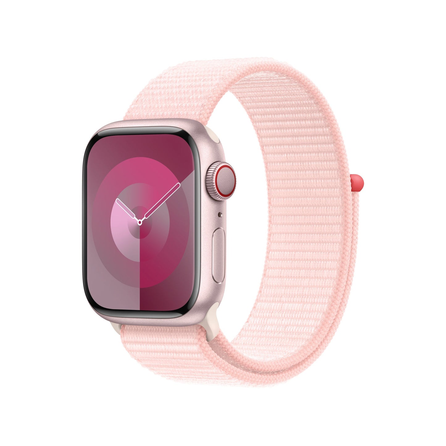 Compatible with Apple Watch Band  Light Pink Sport Loop