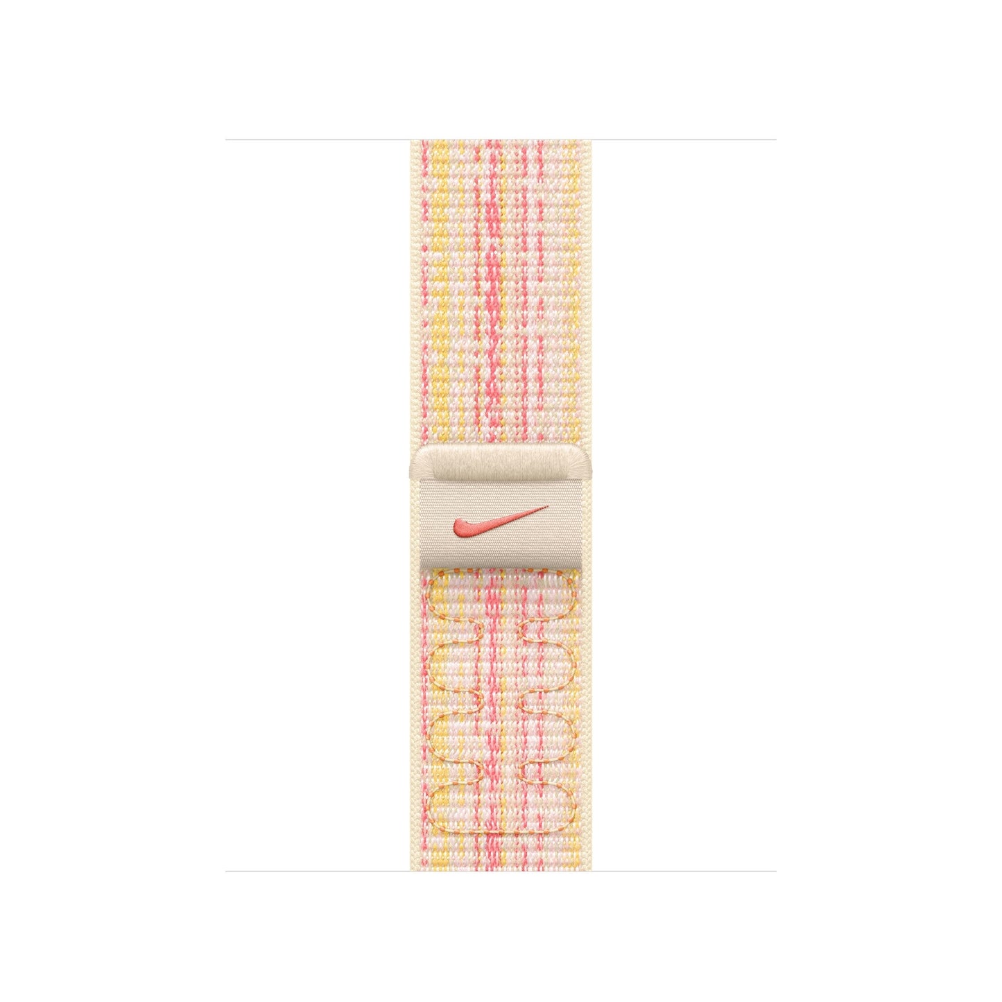 Compatible with Apple Watch Band Starlight/Pink Nike Sport Loop