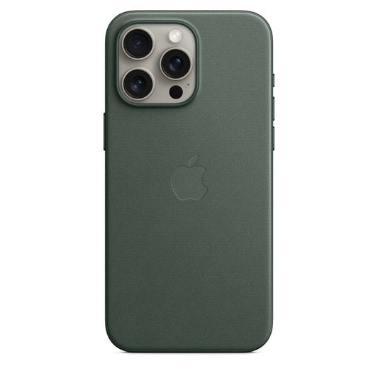 iPhone 15 Pro Max FineWoven Case with MagSafe - Evergreen