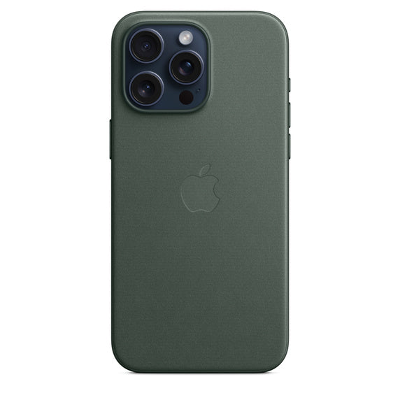 iPhone 15 Pro Max FineWoven Case with MagSafe - Evergreen