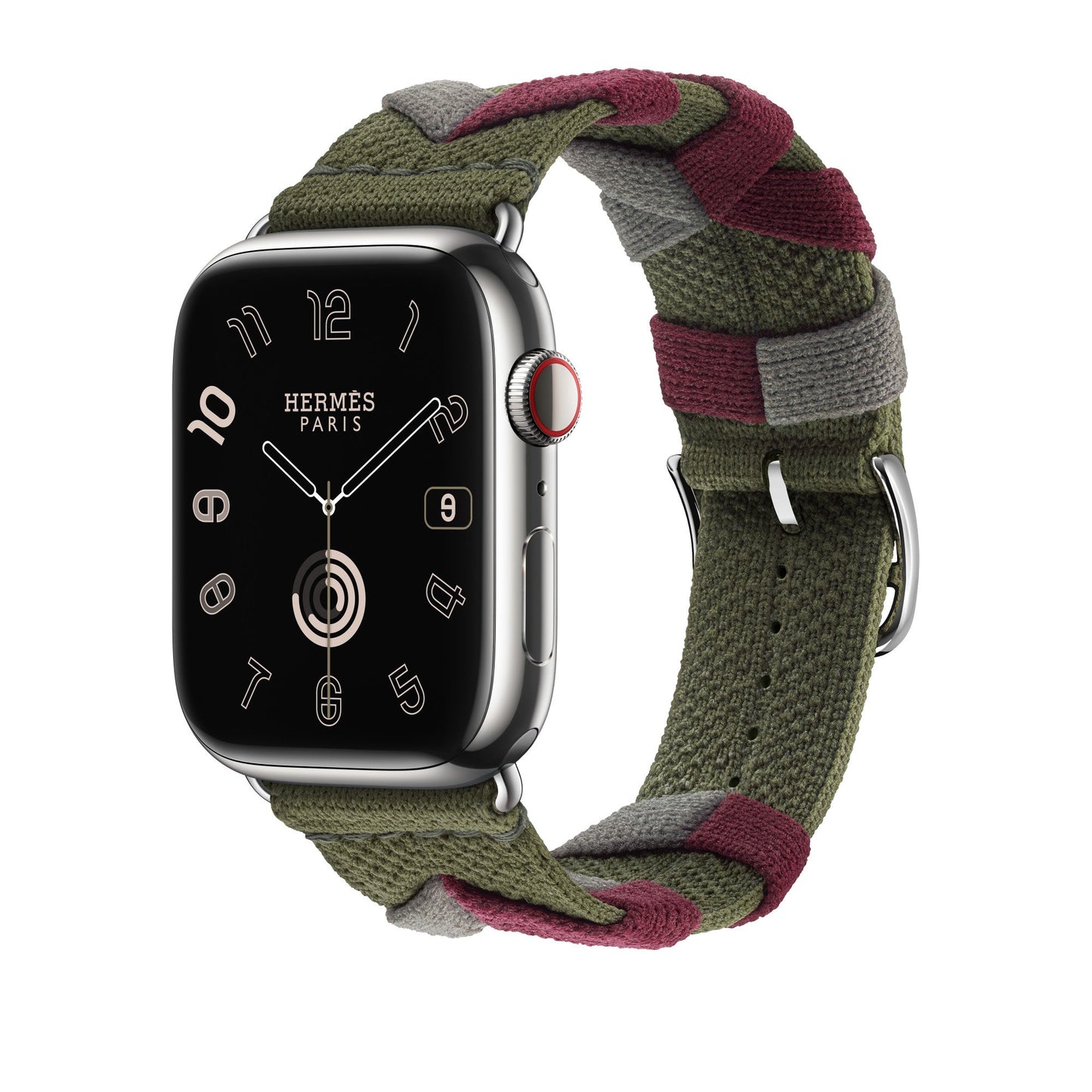 Compatible with Apple Watch Band  Kaki Bridon Single Tour