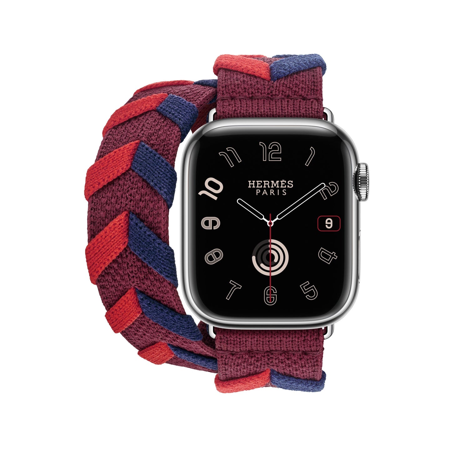 Compatible with Apple Watch Band  Rouge H Bridon Double Tour