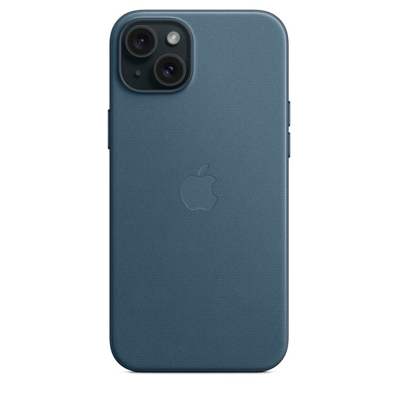 iPhone 15 Plus FineWoven Case with MagSafe - Pacific Blue