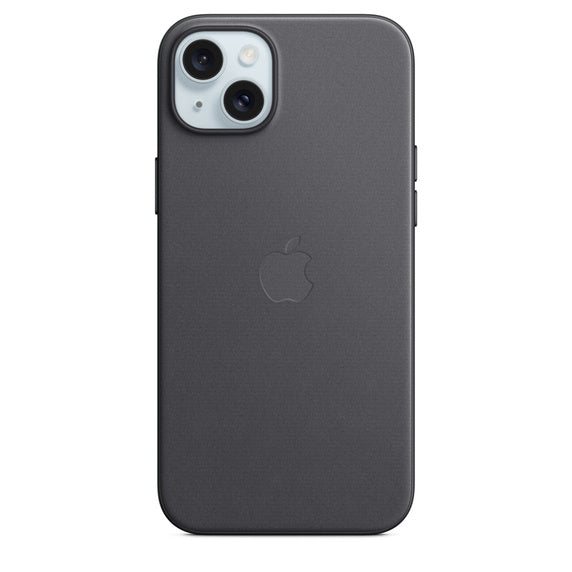 iPhone 15 Plus FineWoven Case with MagSafe - Black