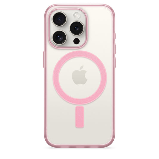 OtterBox Lumen Series Case with MagSafe for iPhone 15 Pro - Pink