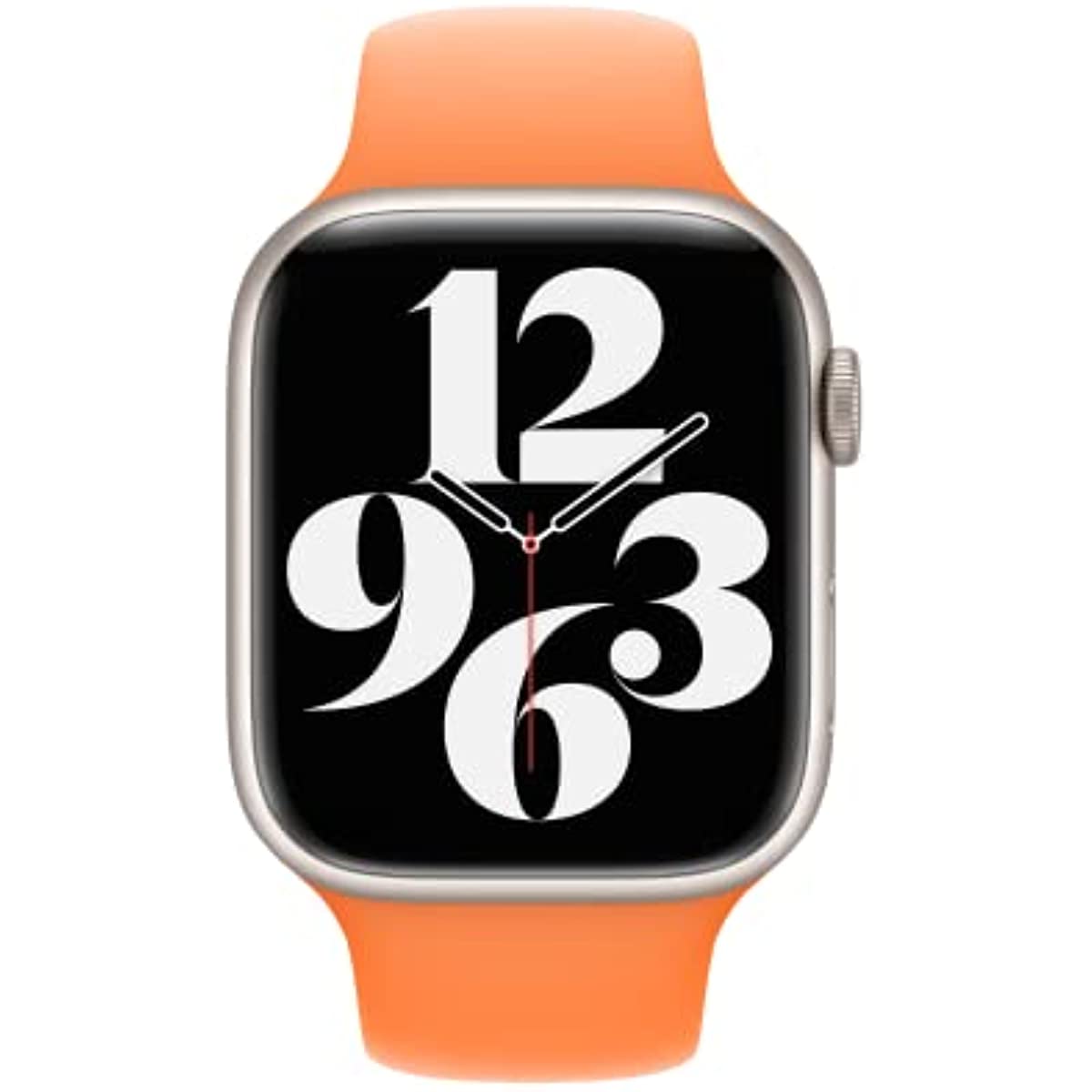 Compatible with Apple Watch Band - Sport Band (45mm) - Bright Orange - M/L