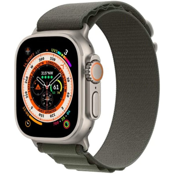 Compatible with Apple Watch Band - Alpine Loop (49mm) - Green - Medium