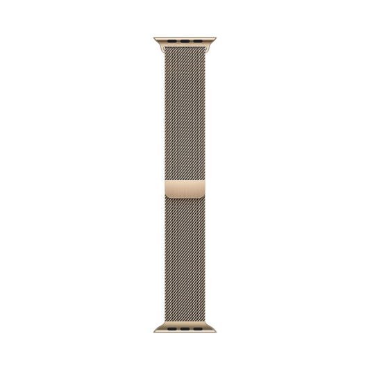 Compatible with Apple Watch Band - Milanese Loop (41mm) - Gold