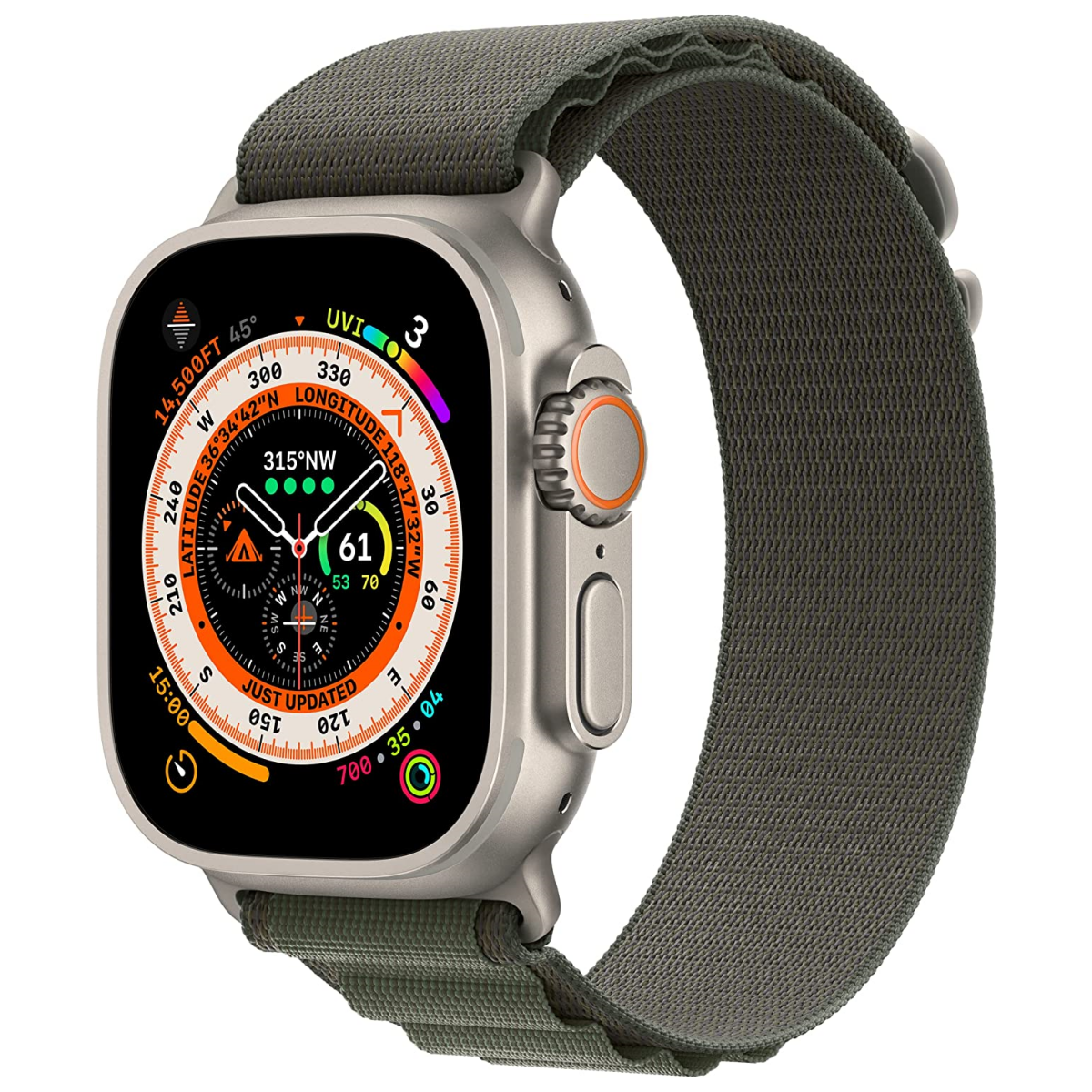 Compatible with Apple Watch Band - Alpine Loop (49mm) - Starlight - Medium