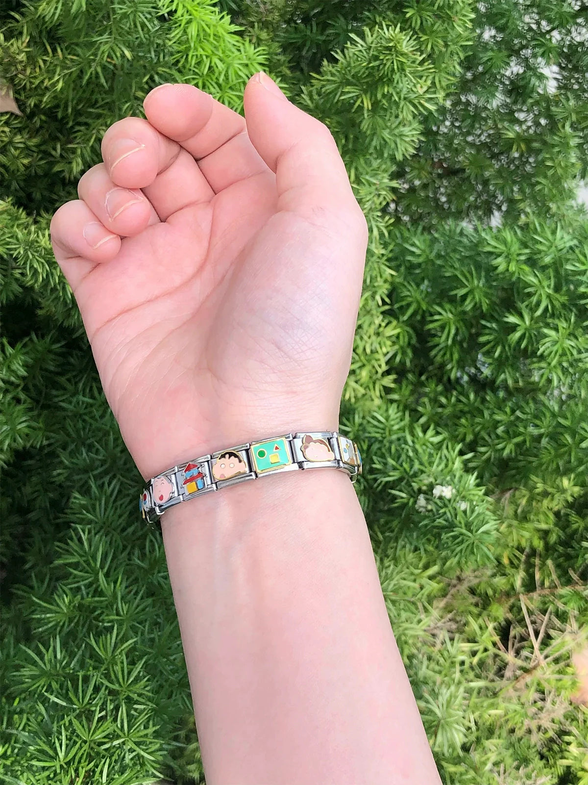 Casezly Shin-chan Bracelet for iWatch 9/8/7/6, DIY Band