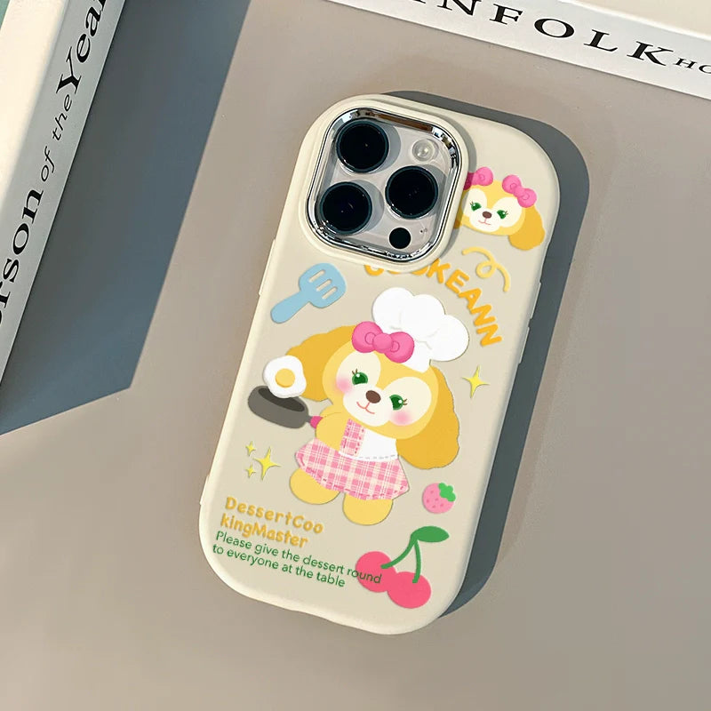 Casezly Cute Cartoon Bear iPhone Case iPhone 15/14 Pro Max/13/12/11 Pro Max