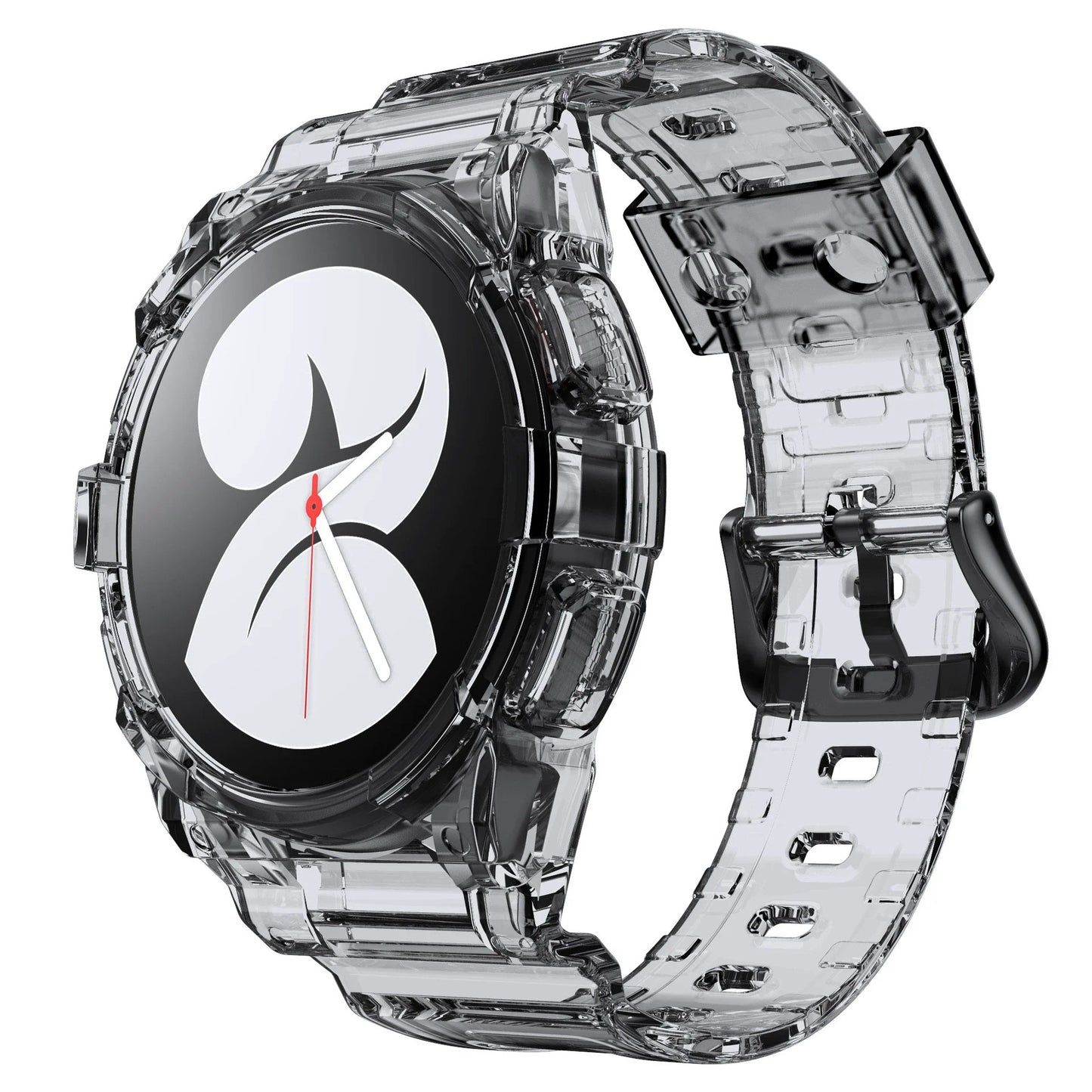 Casezly Clear Protective Soft Case Band for Samsung Galaxy Watch6/5/4