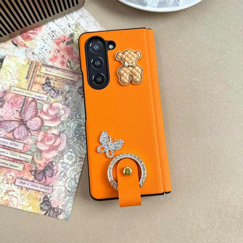 Casezly Magnetic Case with Stand for Samsung Galaxy Z Fold 6/5/4