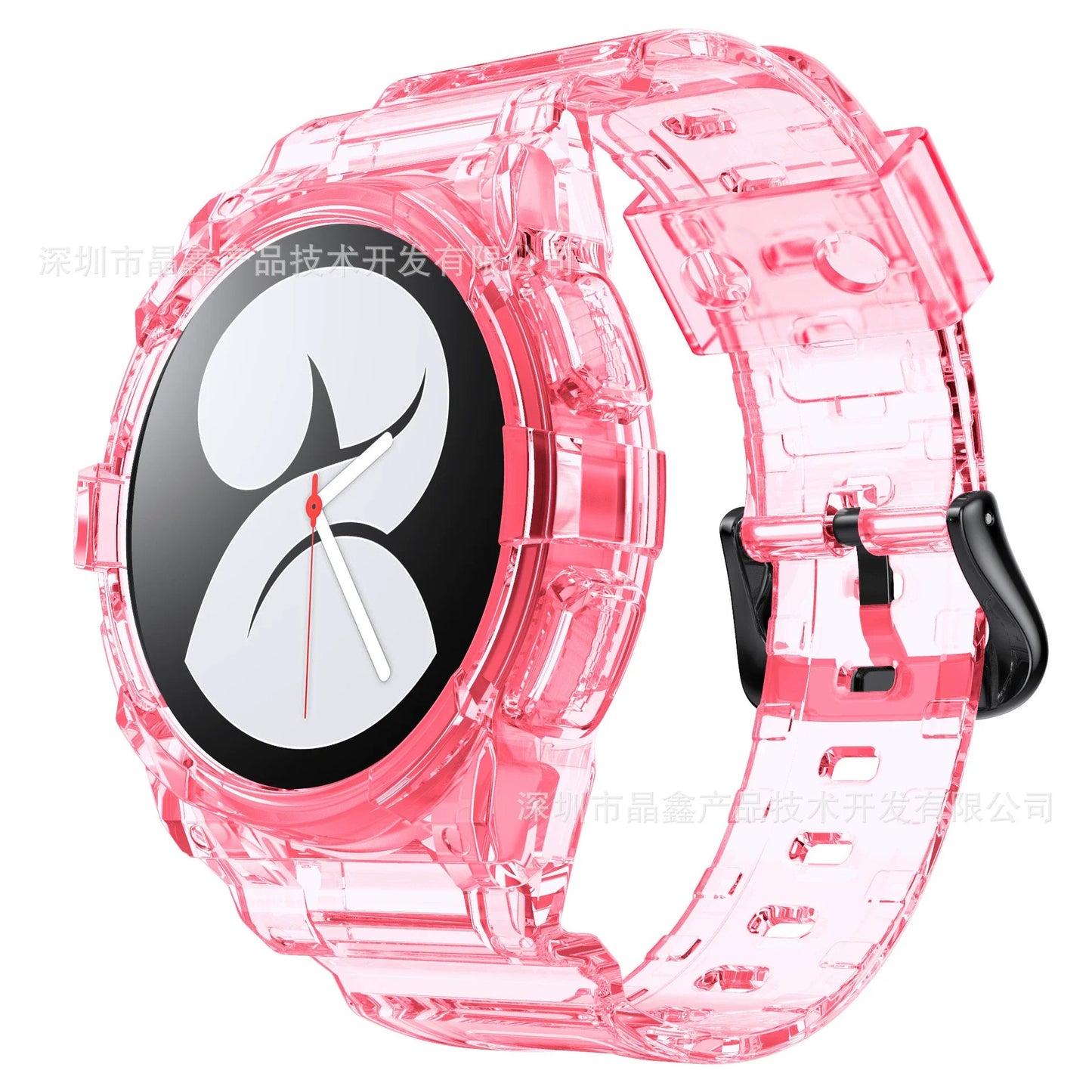 Casezly Clear Protective Soft Case Band for Samsung Galaxy Watch6/5/4