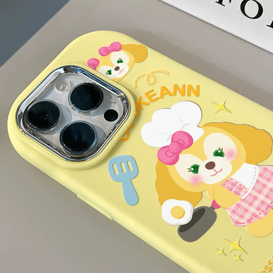 Casezly Cute Cartoon Bear iPhone Case iPhone 15/14 Pro Max/13/12/11 Pro Max