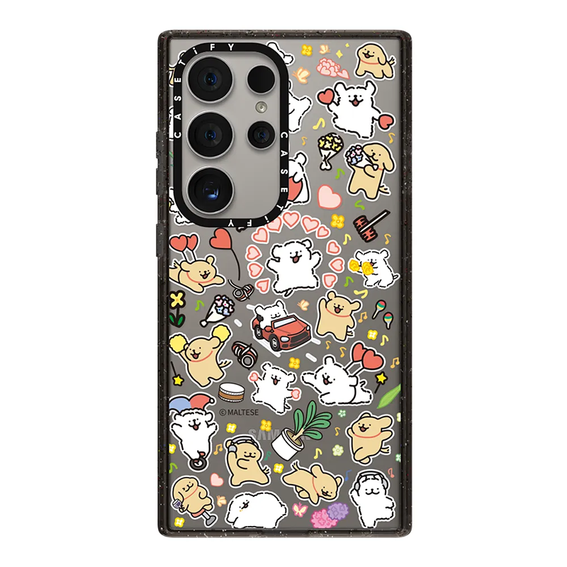 Casezly Cute Dog Line Art Samsung Galaxy S24 Ultra Case