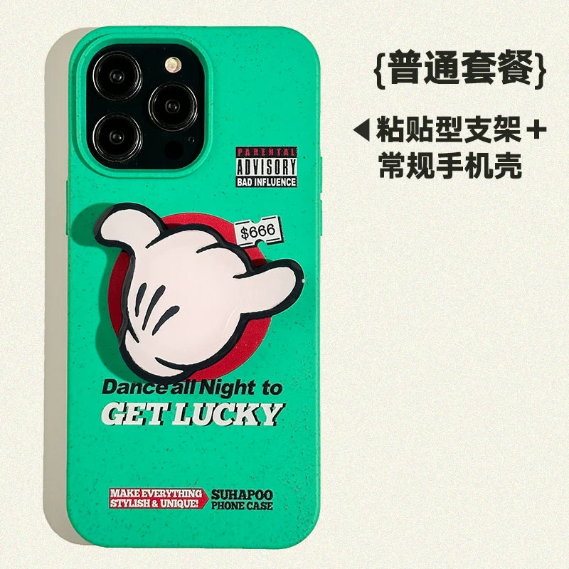 Casezly Magnetic Degradable Lucky 6 iPhone Case - Retro Style