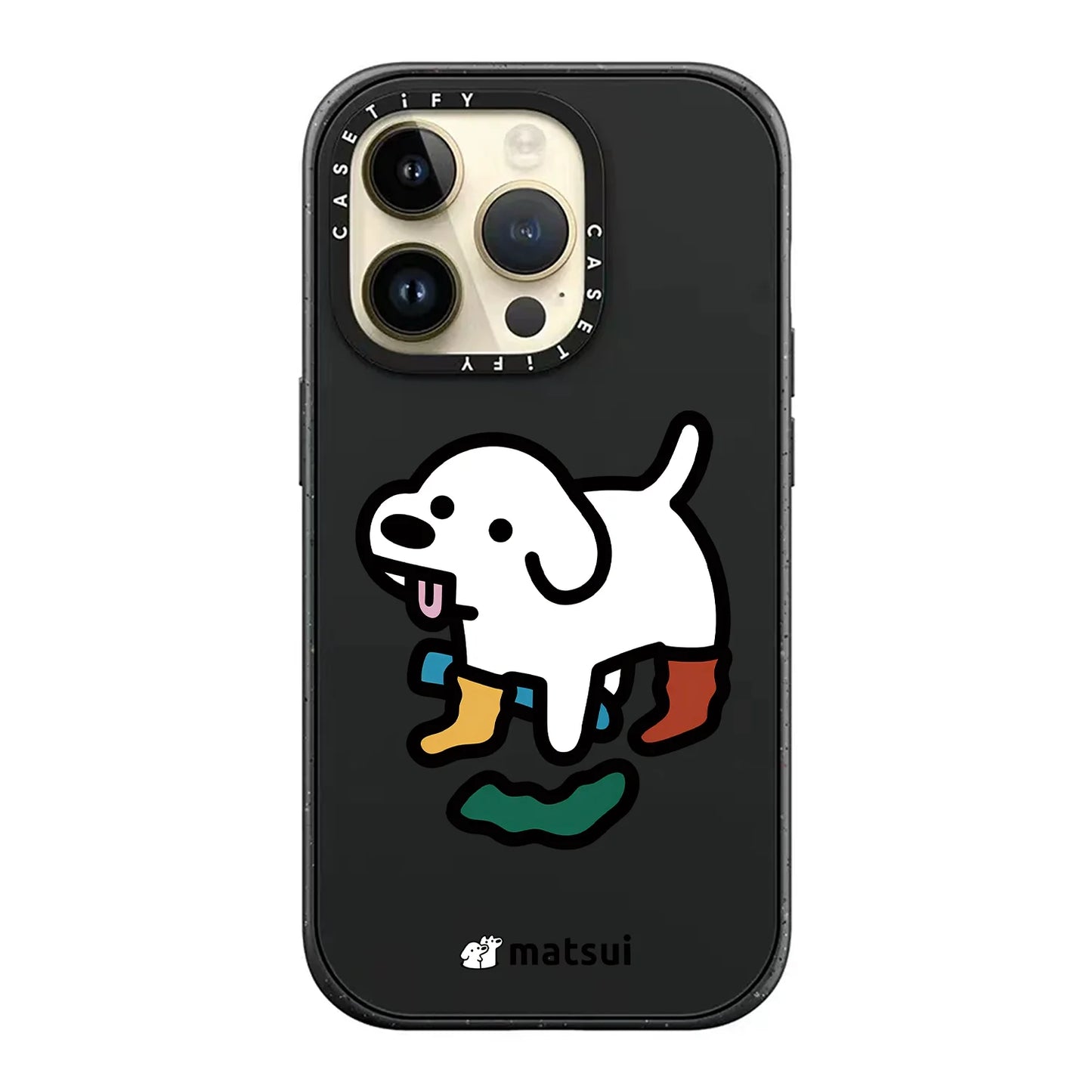 Casezly CASETi Collaboration Matsui Cute Dog iPhone 15 Pro Max