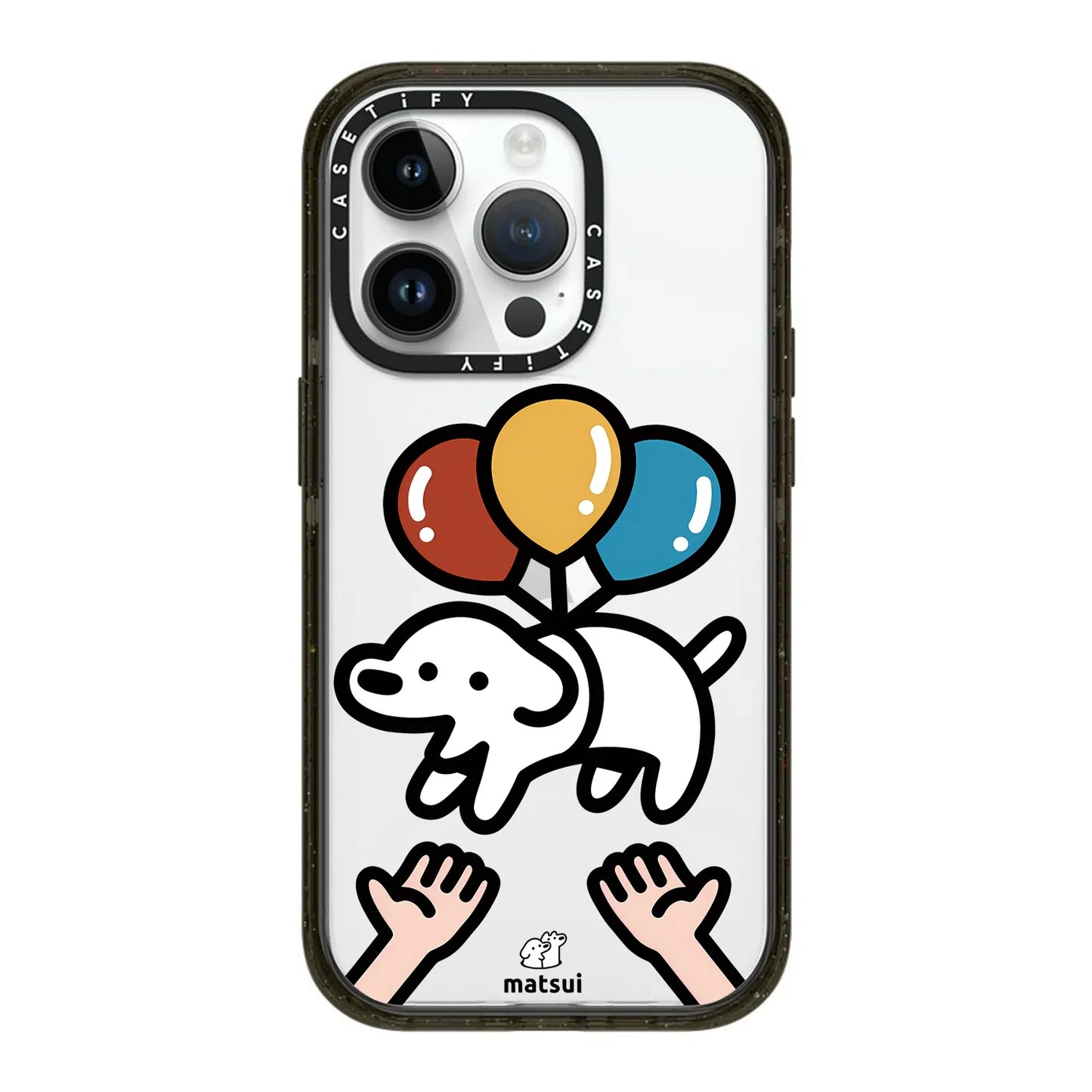 Casezly CASETi Collaboration Matsui Cute Dog iPhone 15 Pro Max