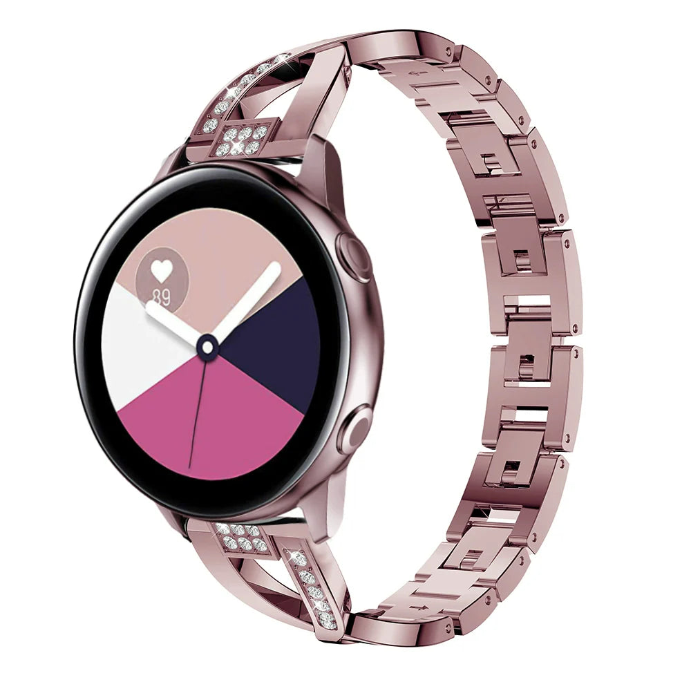 Casezly Diamond Steel Band for Samsung Galaxy Watch