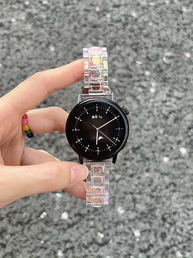 Casezly Resin Band for Samsung Watch7/6/5Pro Gear S2/3/4 20mm