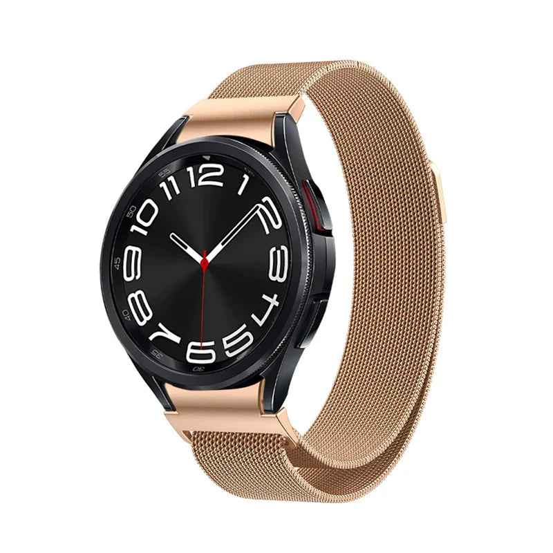 Casezly Compatible with Samsung Galaxy Watch Butterfly Clasp Band