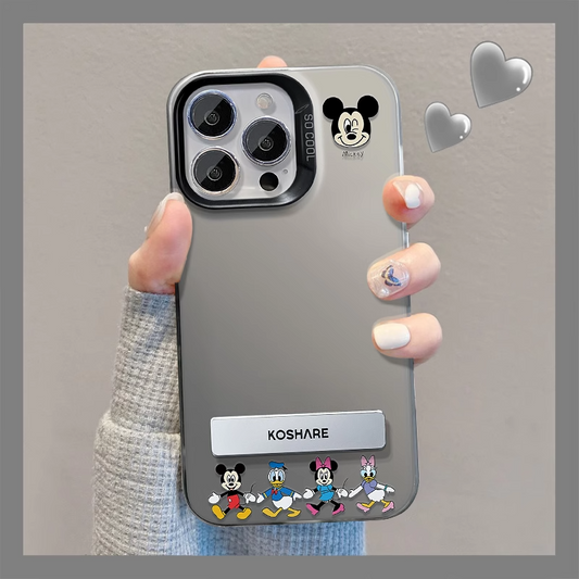 Casezly Mickey Mouse iPhone 15 Pro Max Case with Stand