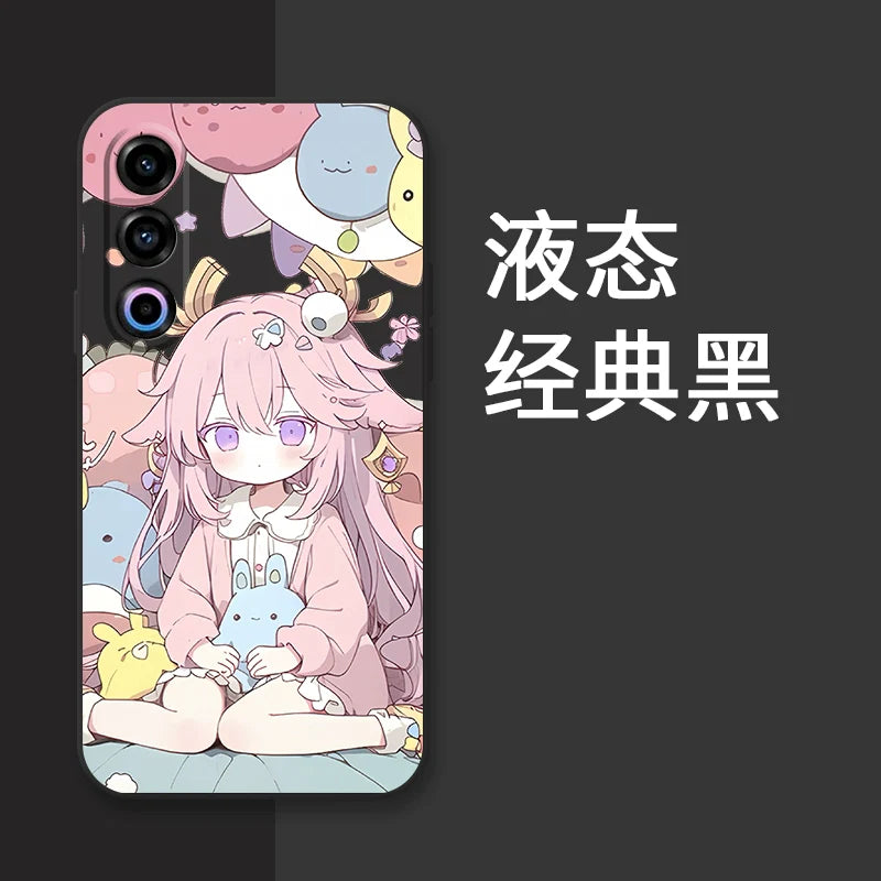 Casezly Samsung S23 Case - Cute Anime Design, Anti-Drop