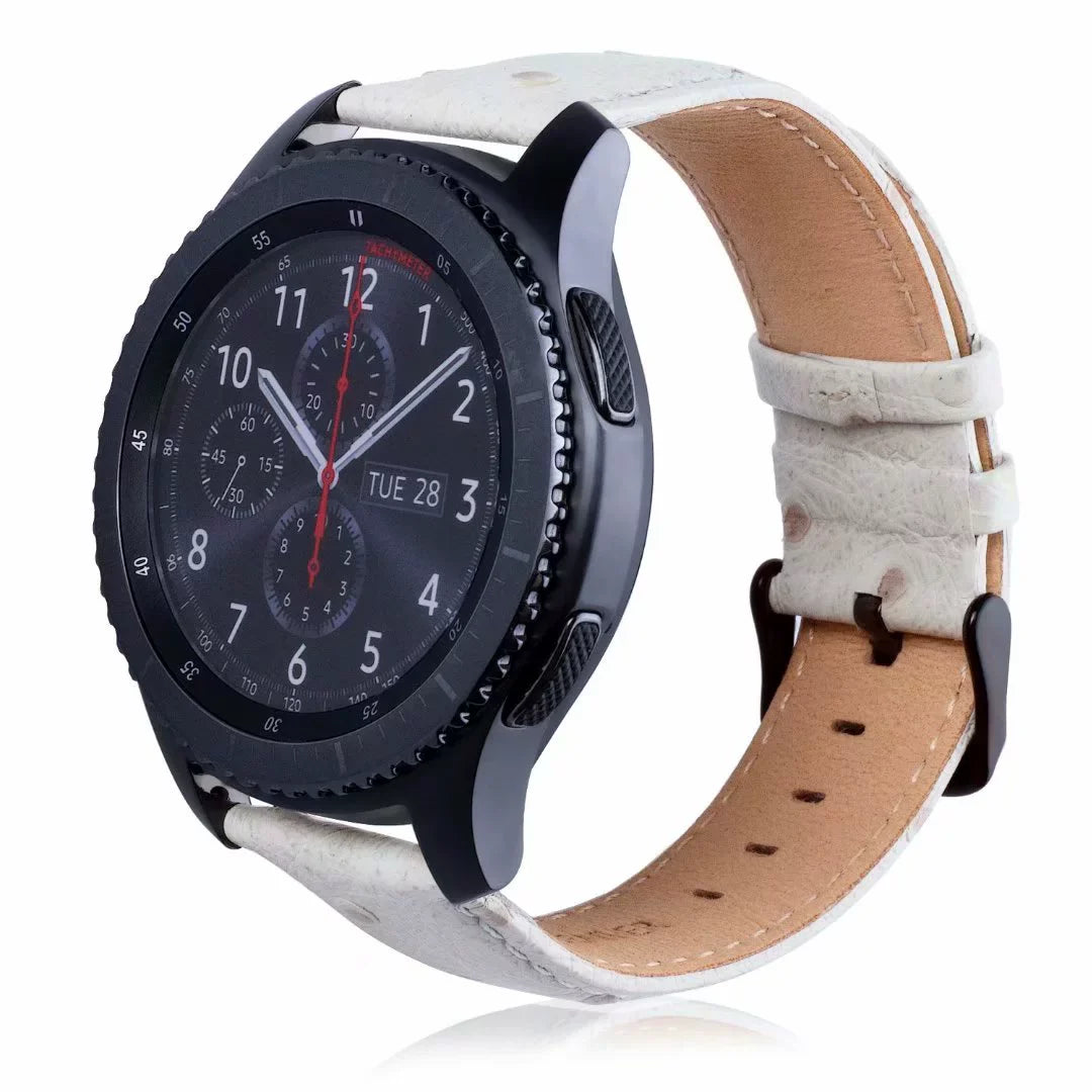 Casezly Stainless Steel & Leather Bands for Samsung Galaxy Watch