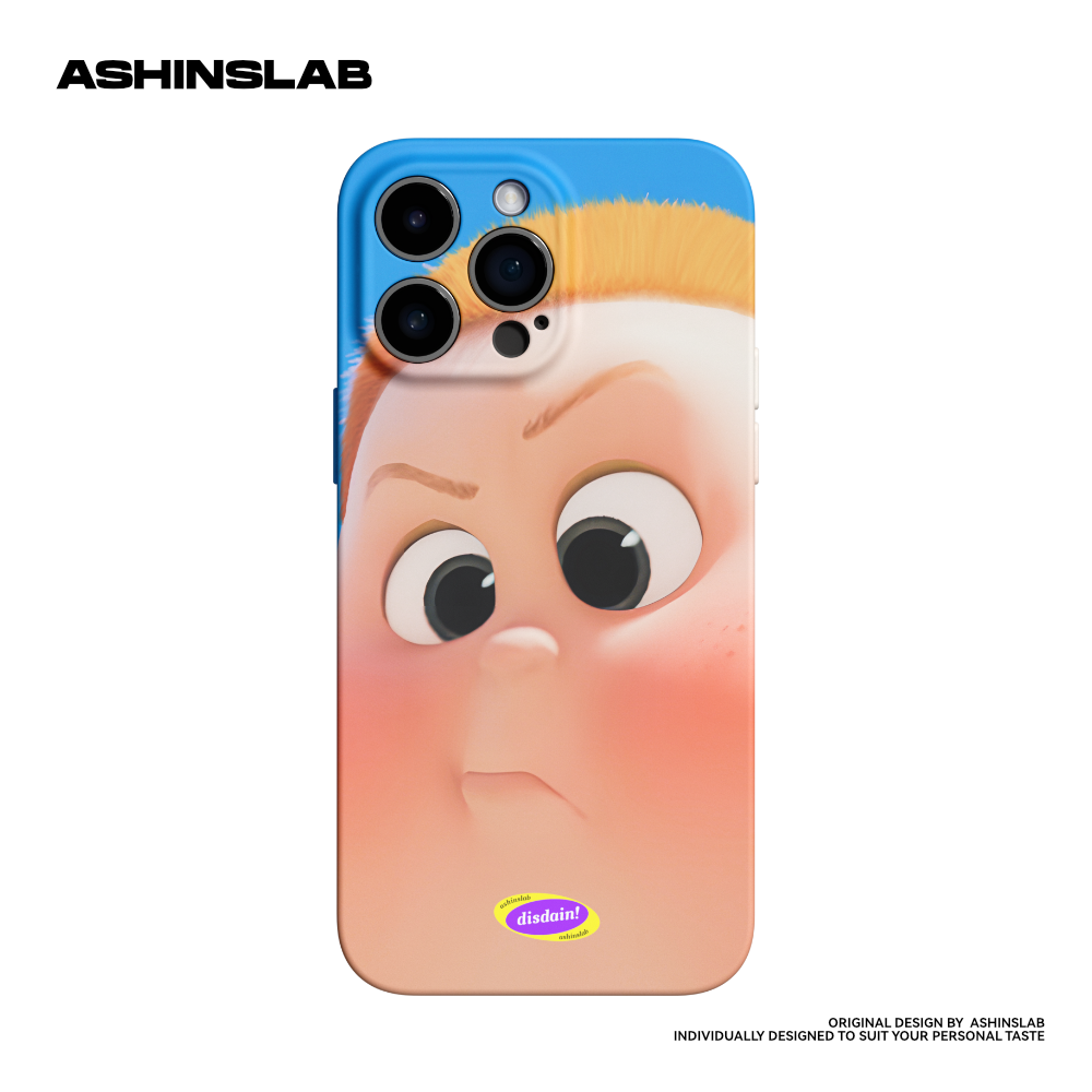 Casezly Cute Fatty iPhone 15 Pro Max Cartoon Case - Trendy