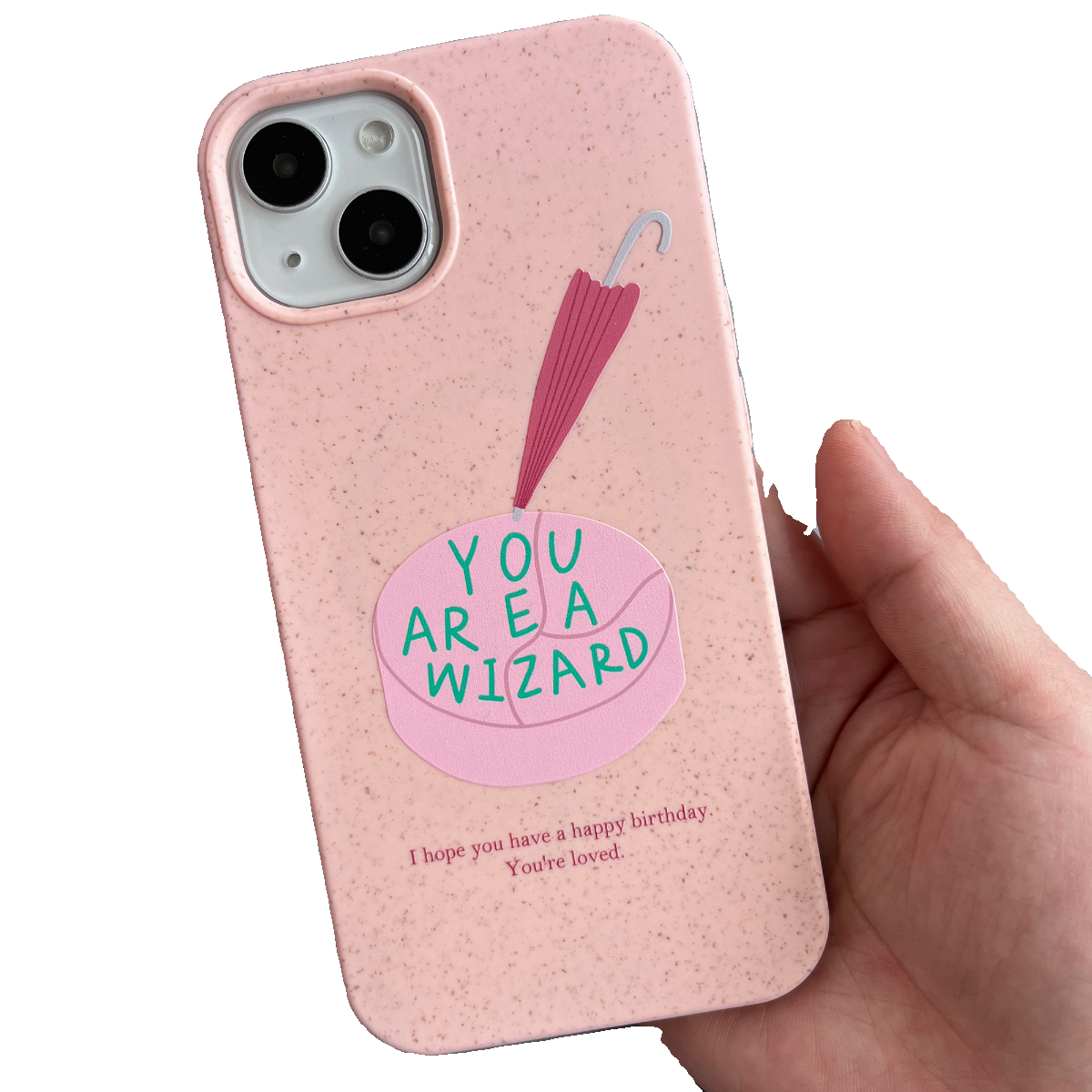 Casezly "You Are a Wizard" Hagrid Cake Magnetic Phone Case