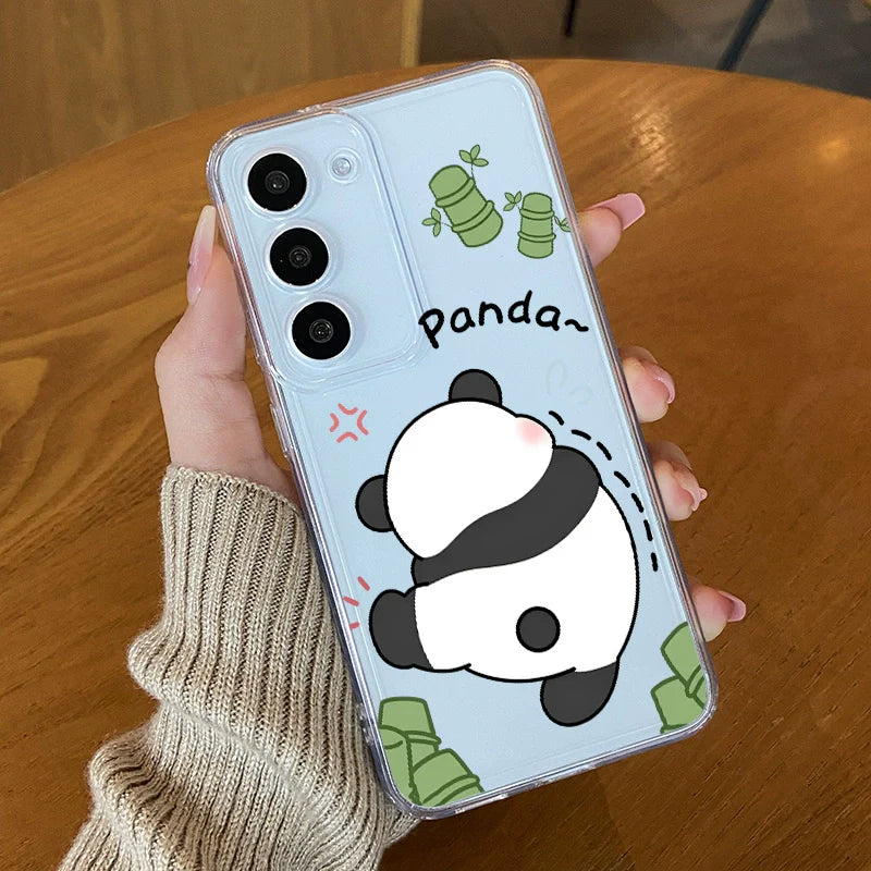 Casezly Cute Cartoon Panda Case for Samsung S23 Ultra