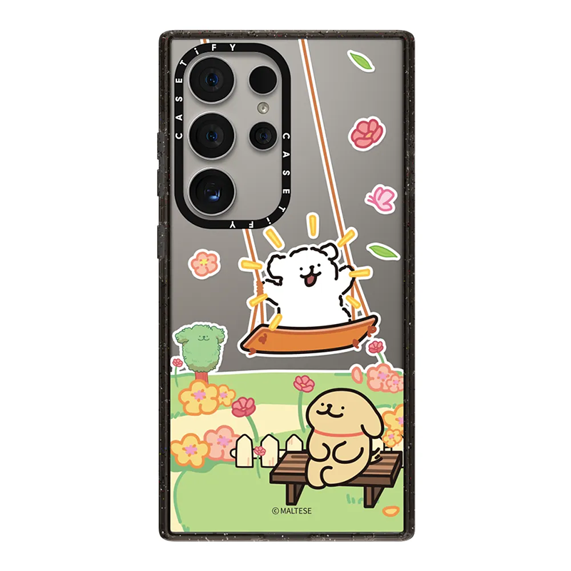 Casezly Cute Dog Line Art Samsung Galaxy S24 Ultra Case