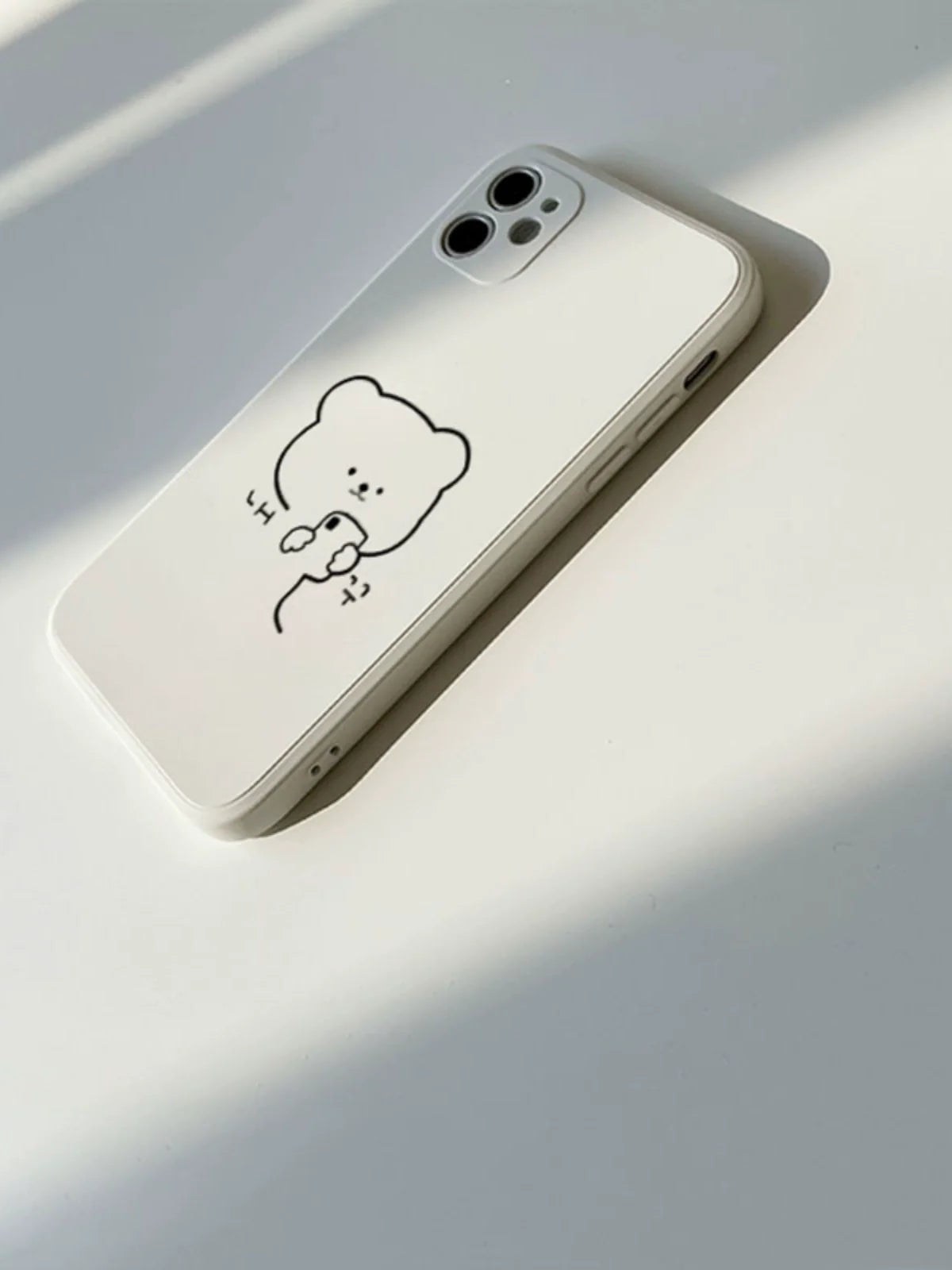 Casezly Cute Bear Soft Silicone Phone Case for Samsung