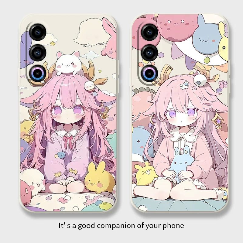 Casezly Samsung S23 Case - Cute Anime Design, Anti-Drop