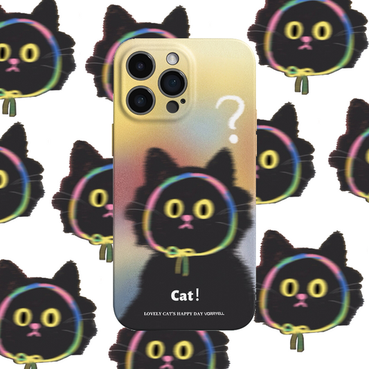 Casezly Cute Cat iPhone Case – Slim, Shockproof, Matte