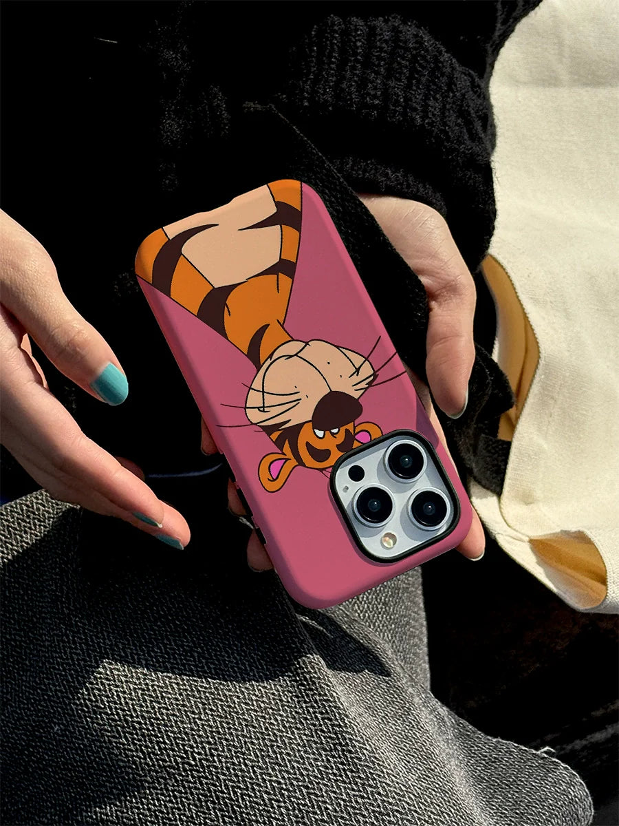 Casezly Fashionable Ins Style Tiger iPhone Case iPhone 15/12/13/14 Pro Max