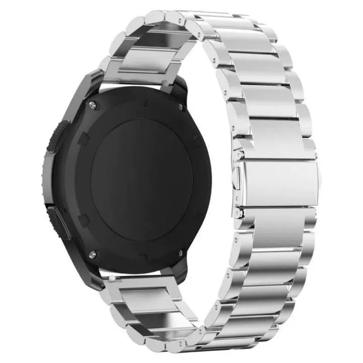 Casezly Stainless Steel & Leather Bands for Samsung Galaxy Watch