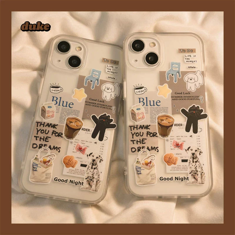 Casezly Minimalist Dog Case for Samsung S24+/S23/S22/S20/S21 FE