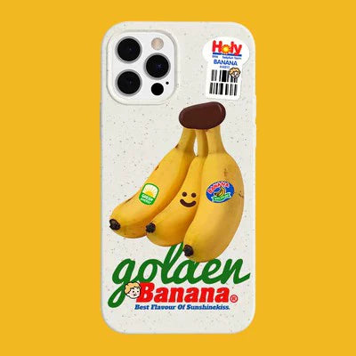 Casezly Japanese Cat Rice Soft Shell Banana iPhone 15/14 Pro Max Case